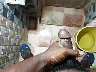 Late Night Bathroom Fantasy - Remembering That Sexy Madam's Curves
