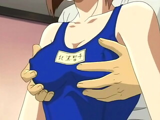 Hentai - Step Father Can'_t Resist Touching his Young Step Daughter in a Swimsuit [Uncensored]