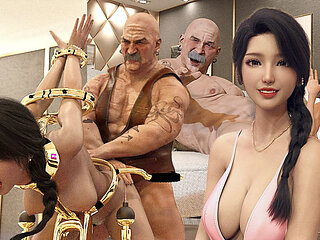 Cuckold Man Watched Wife Getting Gangbanged by Dirty Old Cocks