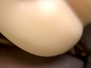 Fucking my toy, I'_m really horny.