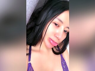 Indo Slut Transparent Lingerie Horny Masturbate
