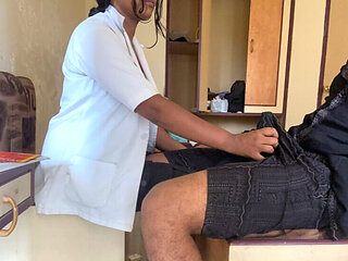 The Boy Got Aroused by Seeing the Sexy Doctor and They Had Sex