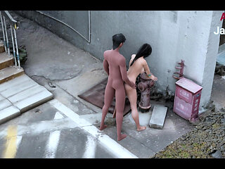 Young Couple Fucked in an Abandoned House