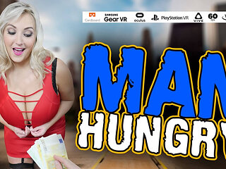 Man Hungry - Blonde Big Tits Bbw Blowjob - Sexlikereal