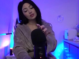 ASMR WET CREAMY SOUNDS ???? LOTION ON CONDOM MIC ???????? PUMPING, HEAD MASSAGE