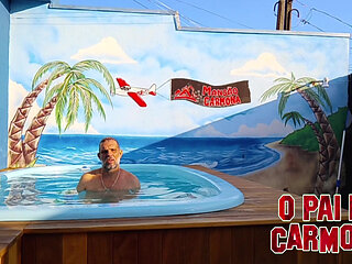 Aidocarmona Enjoying a Pool Wanting to Fuck an Ass