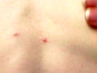 I Pull Down My Bra and Play with My Small Boobs