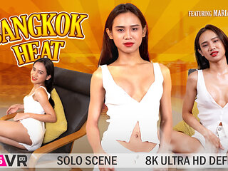 TRANSVR - Thai TS Maria Gives in to Her Urges and Pleasures