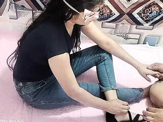 Bhabhi ko ghar me band karke jabar dasti pela