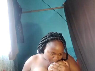 Watch Me Rub My Black Pussy