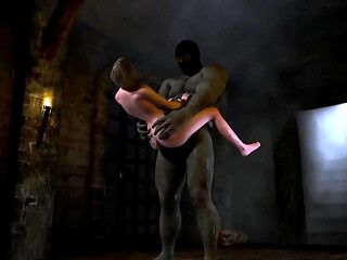 Slim timid Ashley Graham fucked and corrupted by monster with huge cock