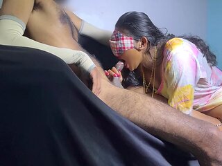 A Beautiful Tamil Aunty Has A Hot Sex With A Young Man