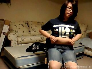 New Year s old clothes try-on: Amateur, Babe  Brunette Porn