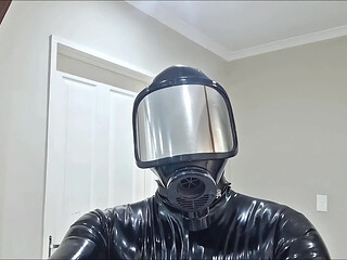 Gas Mask Drone Full Body Showcase