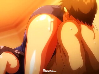 Horny anime characters get it on in Spanish