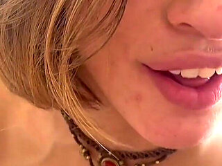 Horny Brunette Suck All the Big Load of My Big Cock with Her Mouth