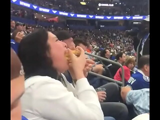 When they say swallow your sausage for the jumbo gran, you do it. Lol