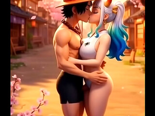 Ace fodendo Yamato - One Piece
