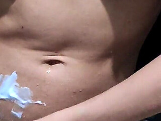 Shaves Pussy in Bath and Masturbates to Orgasm Solo