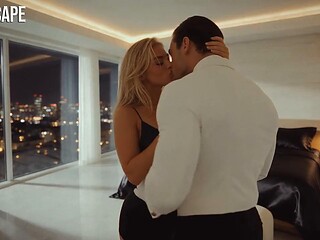 Lovescape Skips Cherry and Swallows Big Cock for Room Service