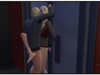 Sex At The Disco. Girls In Erotic Clothes Wicked Whims Sims 4