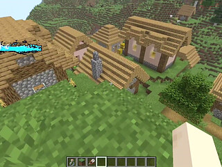 Minecraft Mod Needs of Nature - Steve and Alex Masturbating and Showing off Some Features! Like Cum!