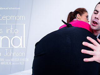 Hot Milf Melissa Johnson Gets Fucked In The Ass By Her Stepson