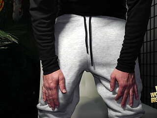 Catching my Gay Step Son staring at my Huge Dick Bulge Rough Face Fuck Deep Throat Cumshot Facial Roleplay VS World Biggest Cock