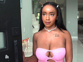 Lily Starfire getting her wet pussy fucked by a BWC