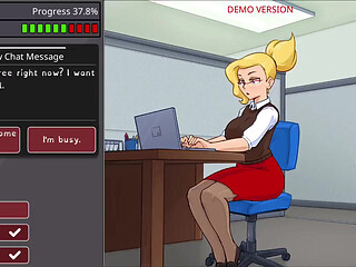 Girl with big boobs and big ass takes monster cock - barely working gameplay