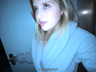 Horny Russian Stepmom Begs For Help And Gets Hardcore POV Blowjob