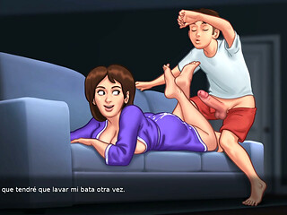 Hot Stepmom In The Office - Summertime Saga