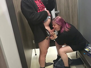 Kiwi Slutty MILF gets fucked in Department Store Changing rooms &amp_ pissed on in Public Toilets Trailer. Pt1