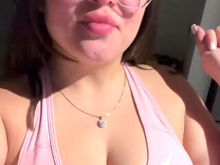 Big Areola Stepmommy Milkers Covered in Oil