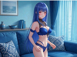 Pretty Young Girl Sharing Passionate Moments AI Hentai