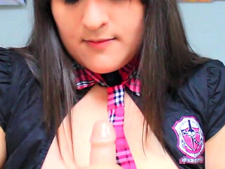 Schoolgirl JOI
