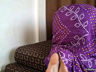 Purple Saree Love the Gujrati Bhabhi Feeling