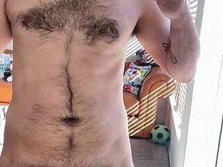 SWINGING MY FLOPPY COCK AROUND IN SLOW MOTION!