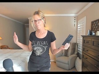 Mature, hot-mom, platinum-blonde