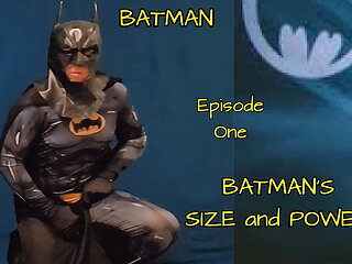 Batman Big Cock and Big Cumshot