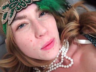 Stella Elle's Roaring '20s Giantess Fantasy 4K POV Tiny Thrills Await!