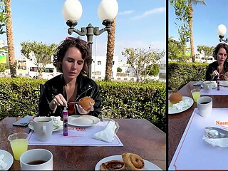 Restaurant Romance: From Pickup to Hotel Room Creampie