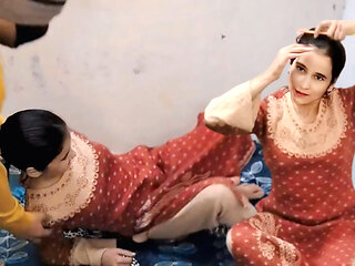 Sali ready ho rhi thi jija ne suta ke chod diya