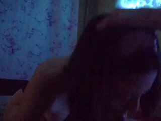 She Gives a Blowjob for the First Time on Camera