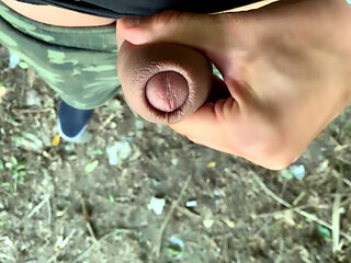 Look on My Wet Urethra - Glans Close up