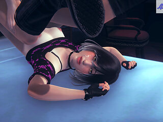 Petite Goth Girl Hard Fucked - 3D HENTAI