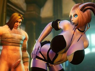 Tails of Azeroth Lewd Red Riding Hoof Finale: Big Tits, Blowjob  Anal Porn