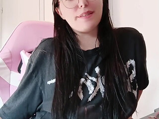 Help me studying and I strip for you
