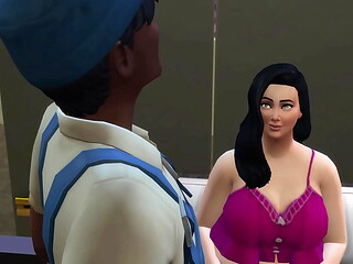 beautiful stripper fucked by the cleaning man in the club