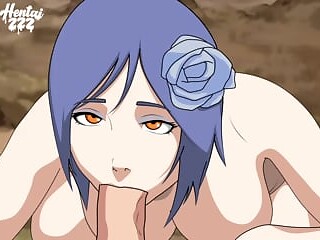 Naruto Konan POV blowjob scene